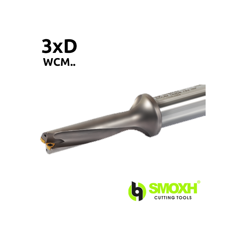 indexable Drill Holder 3xD with insert WCM..