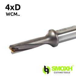 indexable Drill Holder 4xD with insert WCM..