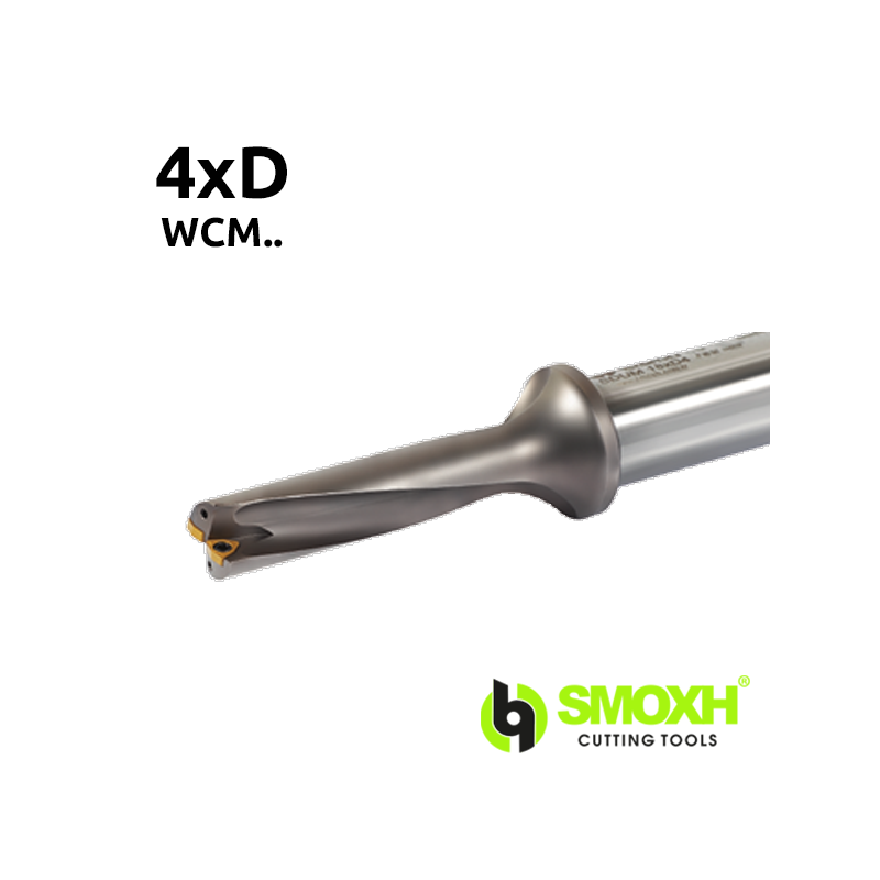 indexable Drill Holder 4xD with insert WCM..