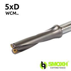 indexable Drill Holder 5xD with insert WCM..
