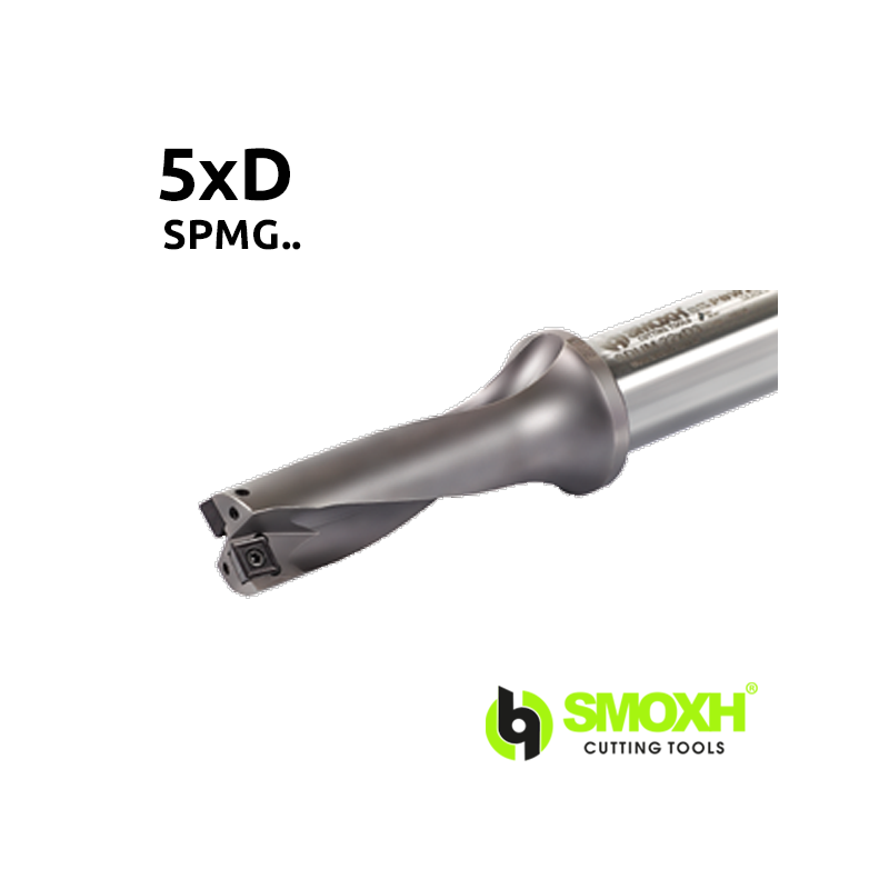 indexable Drill Holder 5xD with insert SPMG.. indexable Drill Holder 5xD with insert SPMG..