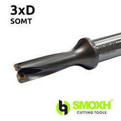 indexable Drill Holder 3xD with insert SOMT..