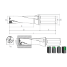 indexable Drill Holder 3xD with insert SOMT..