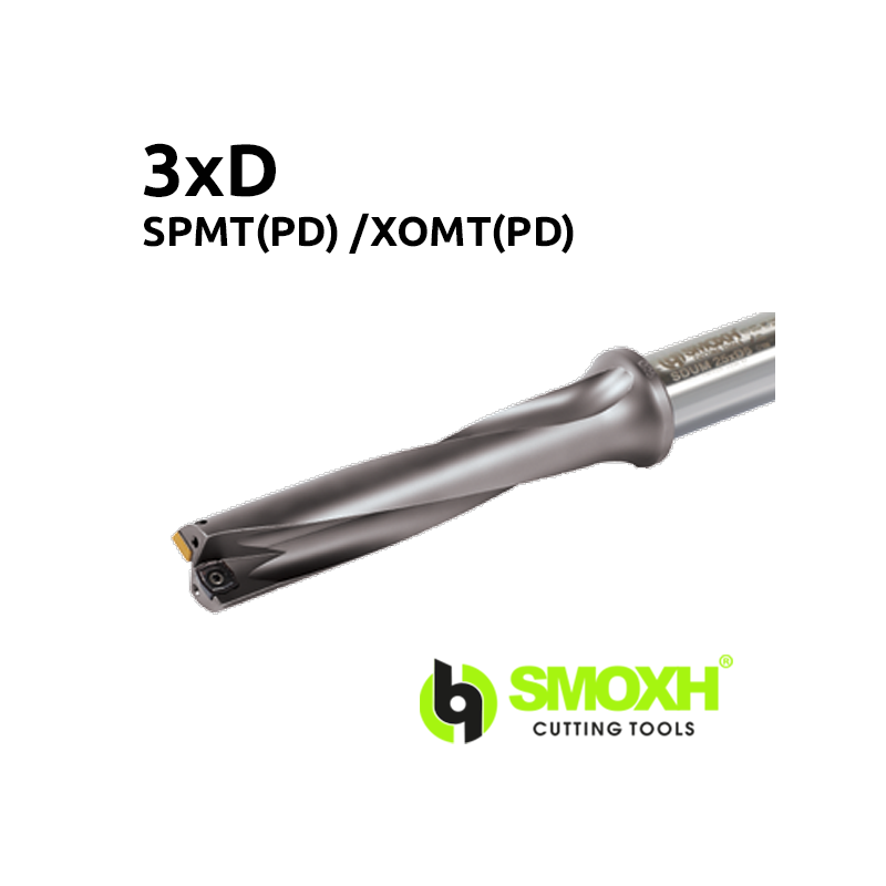 indexable Drill Holder 3xD with insert SPMT(PD) / XOMT(PD).. indexable Drill Holder 3xD with insert SPMT(PD) / XOMT(PD)..