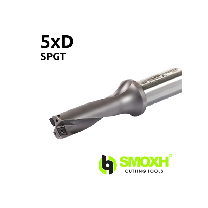 indexable Drill Holder 5xD with insert SPGT.. indexable Drill Holder 5xD with insert SPGT..