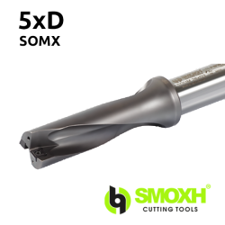 indexable Drill Holder 5xD with insert SOMX..