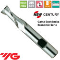 YG1-New Century Gama Economica Fresa Larga Premium HSS 2 Cortes  
