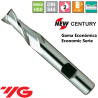 YG1-New Century Gama Economica Fresa Premium HSS 2 Cortes Larga 