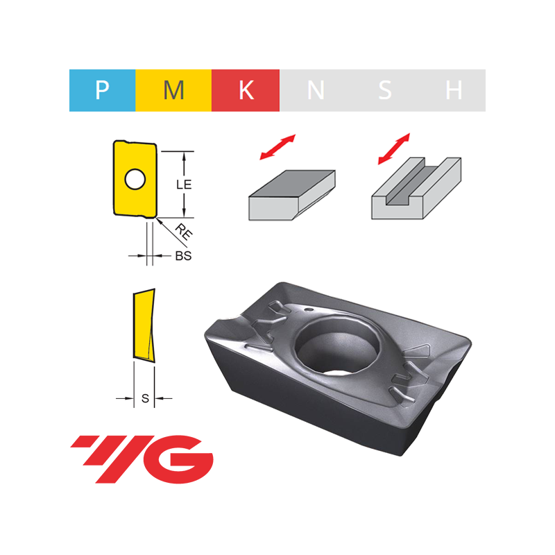 YG1 APKT... Placa de Fresar YG1 APKT... Placa de Fresar