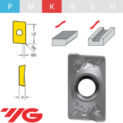 YG1 APKT...   Placa de Fresar