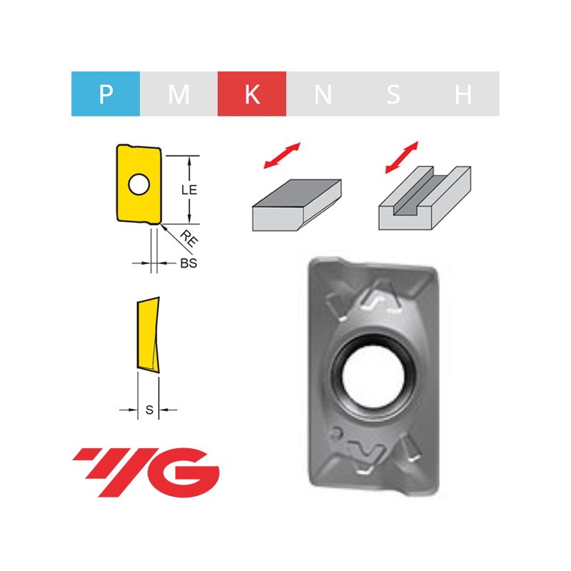 YG1 APKT... Placa de Fresar YG1 APKT... Placa de Fresar