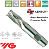 YG1-New Century Gama Economica Fresa Premium HSS desbaste Fino Z3-6 