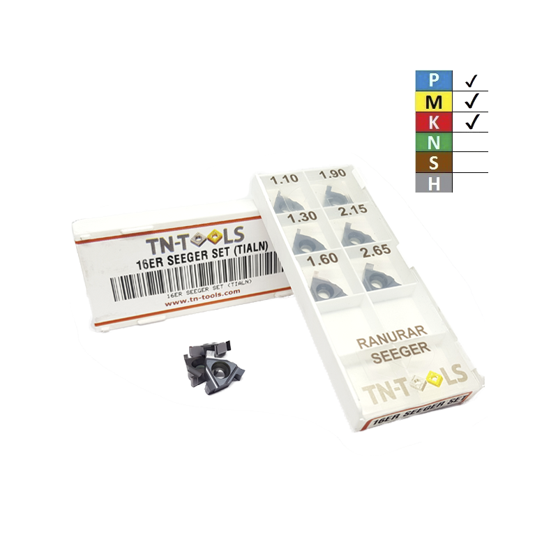 Kit 16ER Seeger TN-TOOLS Placa de Roscar Exterior Kit 16ER Seeger TN-TOOLS Placa de Roscar Exterior
