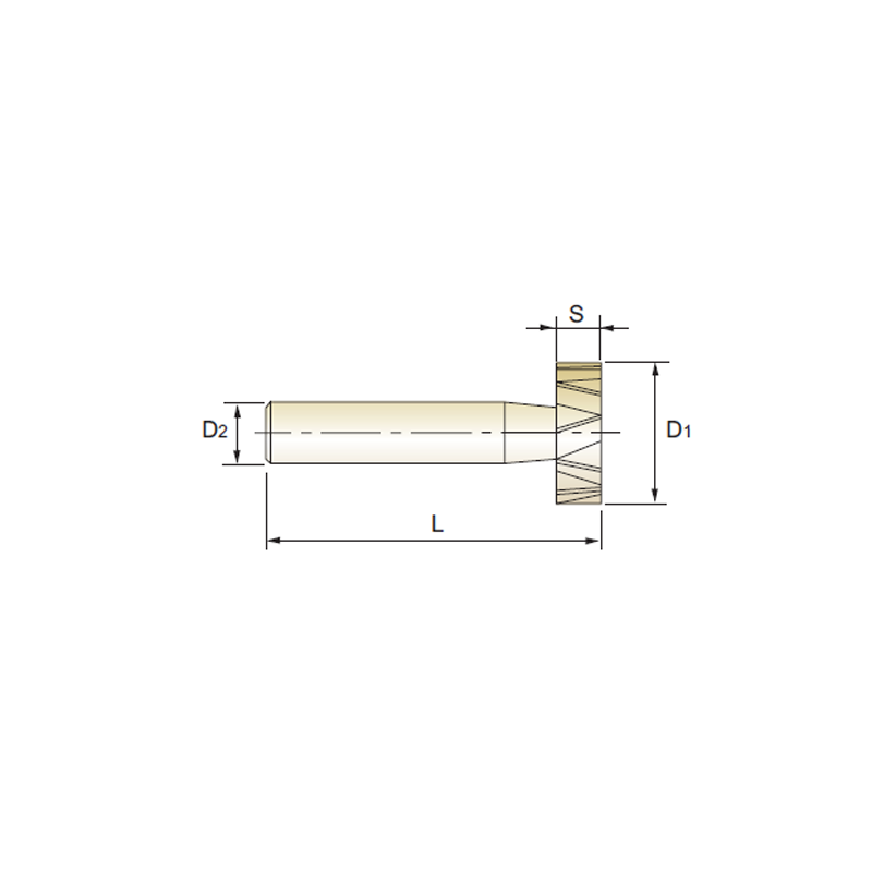 YG1-FRESA ESPECIAL HSS-E  RANURAS WOODRUFF TYPE “B”, “D”, “F”