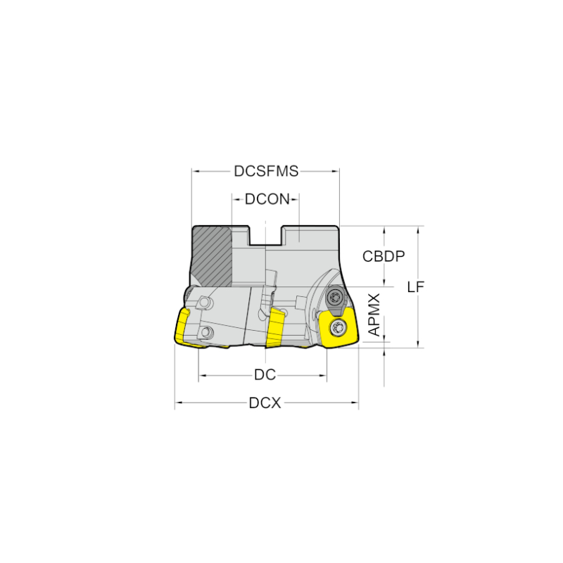 YG1 SDM..120420--YG602.. Placa de Fresar