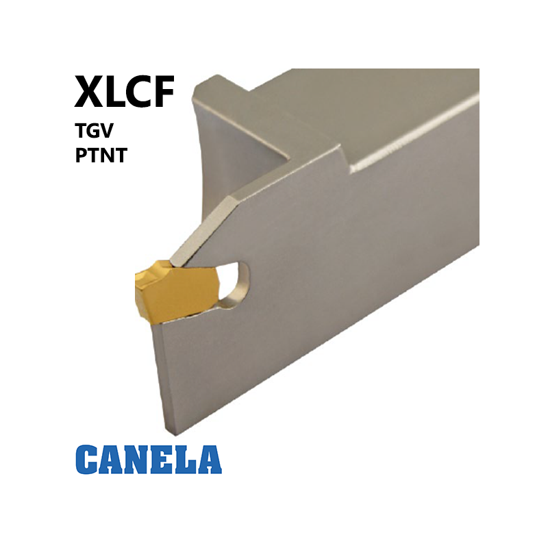 Canela-XLCF- Portaherramientas para tronzado y ranurado