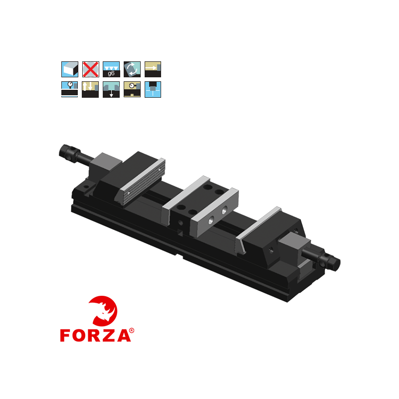 Mordazas Forza Dobles Extra Largas Serie DF Mordazas Forza Dobles Extra Largas Serie DF