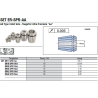 Set de Pinzas ER16 (0,5-10) 10 Piezas, Ultra Precision 0,005