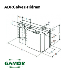 Garras Blandas adaptables a los Platos Hidraulicos para Galvez-Hidram