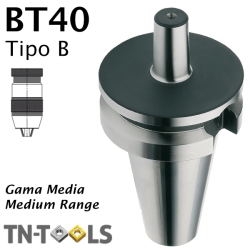 Cono Portafresas MAS403 BT40 con espiga tipo B Gama Media