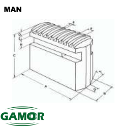 Soft Jaws Universal  Turning Chuck Adaptable MAN