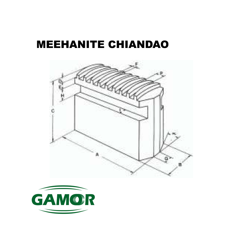 Mors doux pour mandrins de puissance adaptable MEEHANITE CHIANDAO