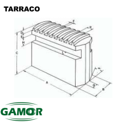 Mors doux pour mandrins de puissance adaptable TARRACO