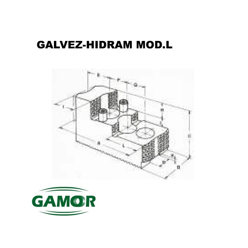 Garras Duras adaptables a los platos hidraulicos GALVEZ - HIDRAM  