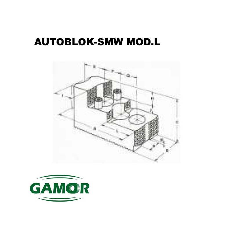 Garras Duras adaptables a los platos hidraulicos AUTOBLOK — SMW 