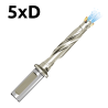 5xD Interchangeable Tip Drill