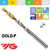 Broca Jobber YG-1 Serie D1GP165 Gold-P HSS