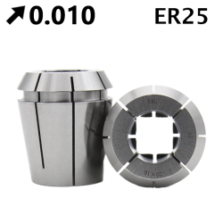 Pinzas DIN6499 tipo ER25 Precisión 0,01 para Sujección de Machos de Roscar