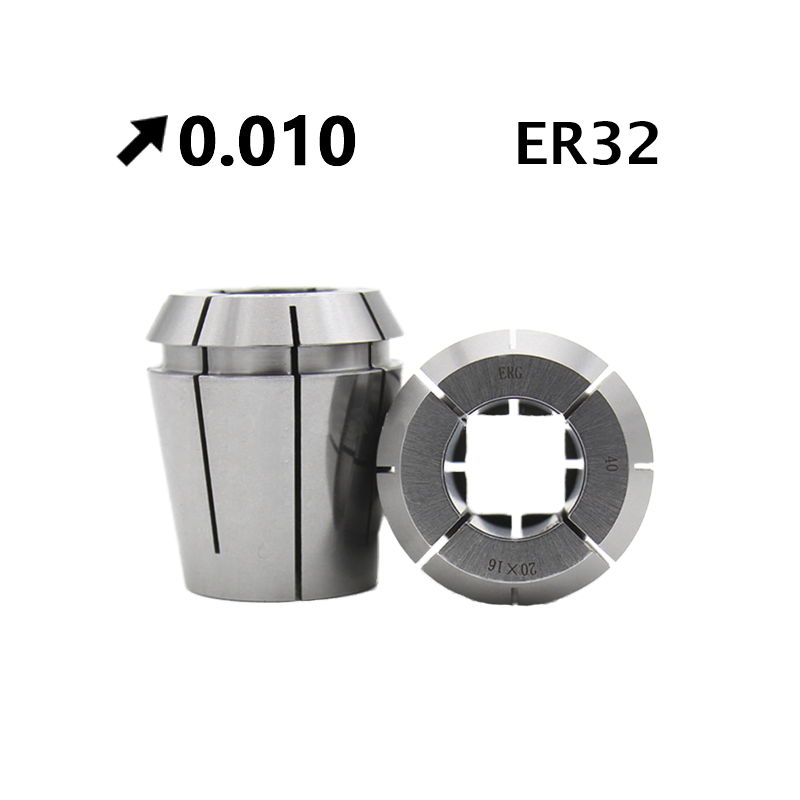 Pinzas DIN6499 tipo ER32 Precisión 0,01 para Sujección de Machos de Roscar