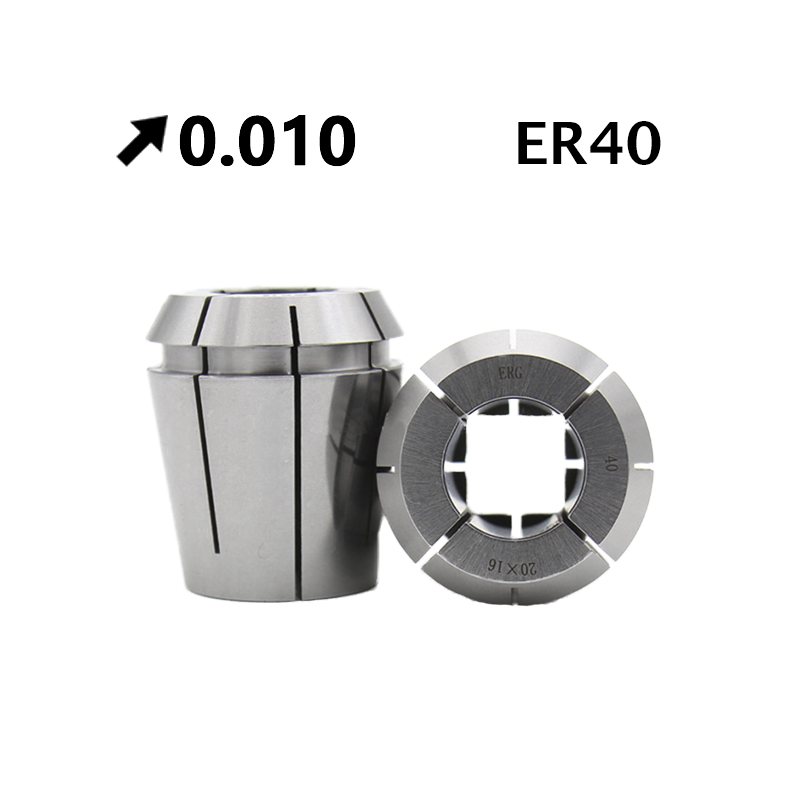 Pinzas DIN6499 tipo ER40 Precisión 0,01 para Sujección de Machos de Roscar