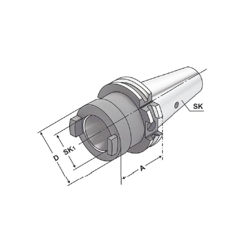 Cono Reductor SK40 Gama Media