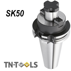 Cono Portafresas SK40 con Chavetas Frontales FMB
