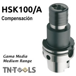 Cono Roscador HSK100/A de cambio rápido en pinzas para machos