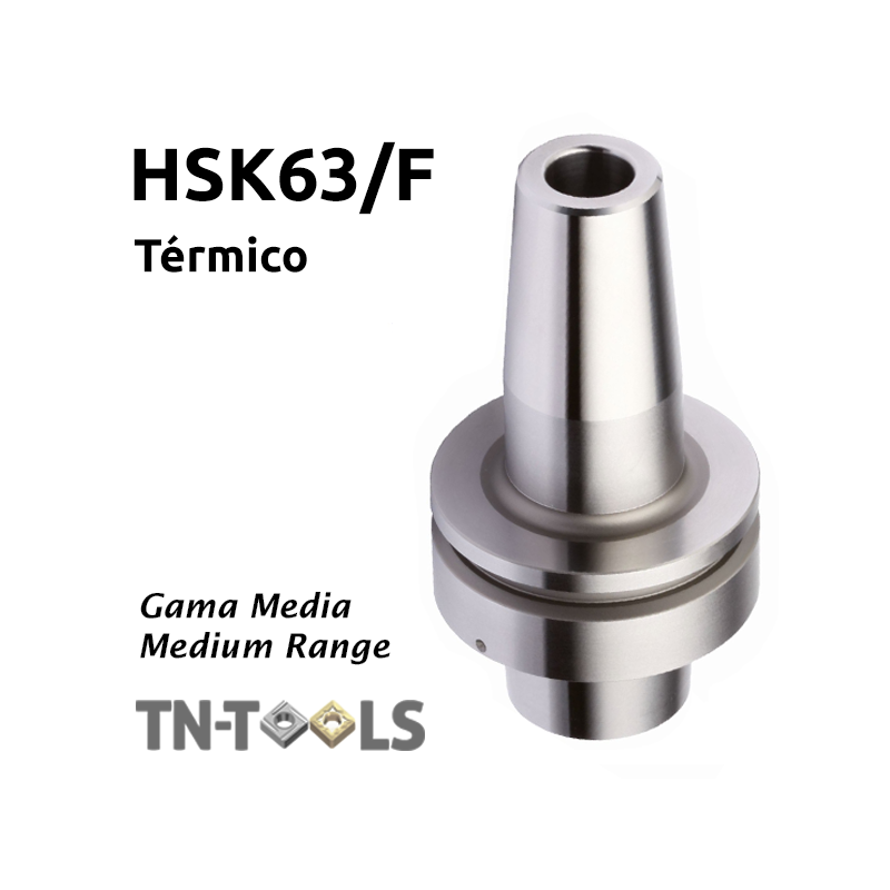 Cono Portafresas HSK63/F DIN69893-6 Térmico Cono Portafresas HSK63/F DIN69893-6 Térmico