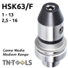 Cono Portabrocas HSK63/F DIN69893-6 Gama Media