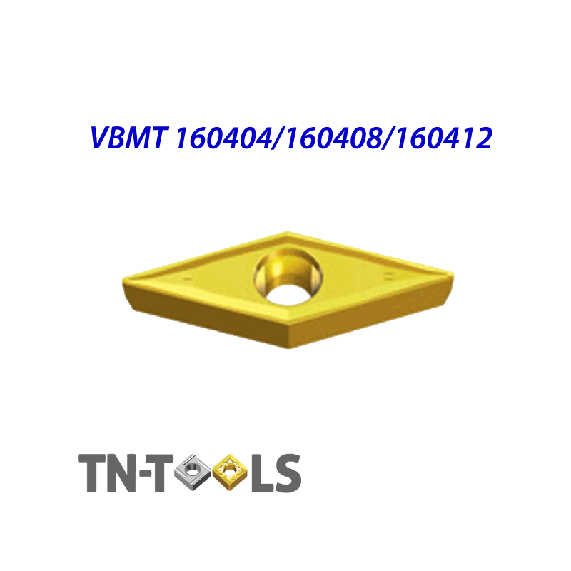 VBMT160404-RZ ZZ4919 Plaquette de Tournage Négatif for Medium