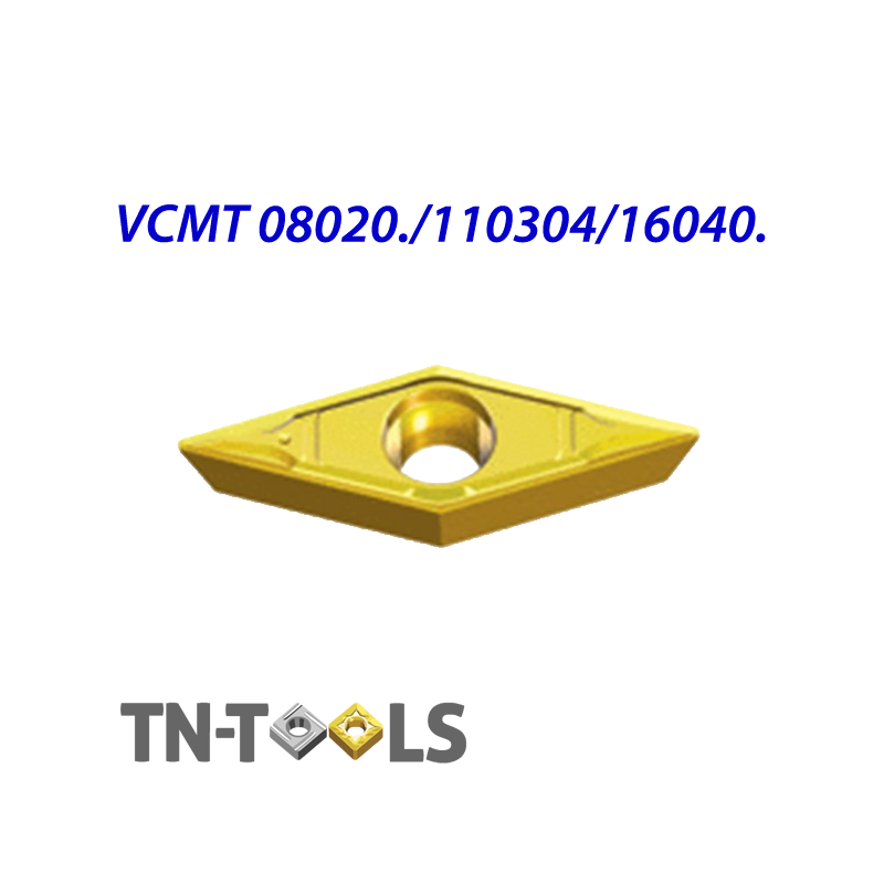 VCMT080202-VI ZZ0774 Negative Turning Insert for Half Finishing