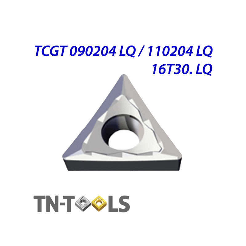 TCGT16T304-LQ P89 Placa de Torno Positiva de Aluminio