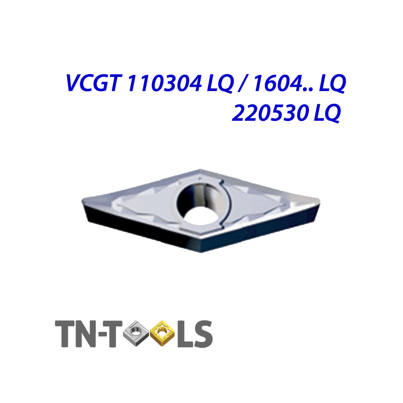 VCGT160412-LQ P89 Placa de Torno Positiva de Aluminio