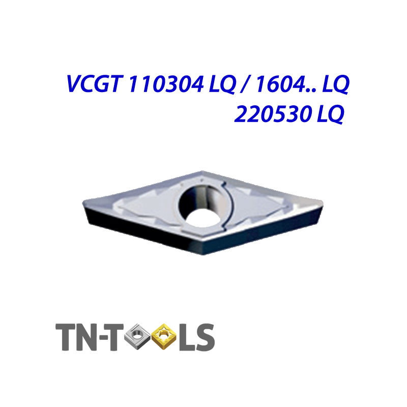 VCGT160412-LQ P89 Positive Turning Insert for Aluminium
