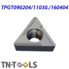 TPGT110304-X-I IZ6999 Placa de Torno Negativa de Acabado