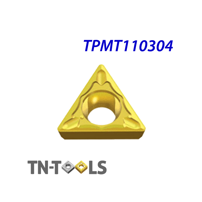TPMT110304-LM VB6989 Placa de Torno Negativa de Acabado