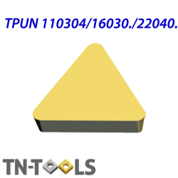 TPUN160308 ZZ1884 Negative Turning Insert for Medium