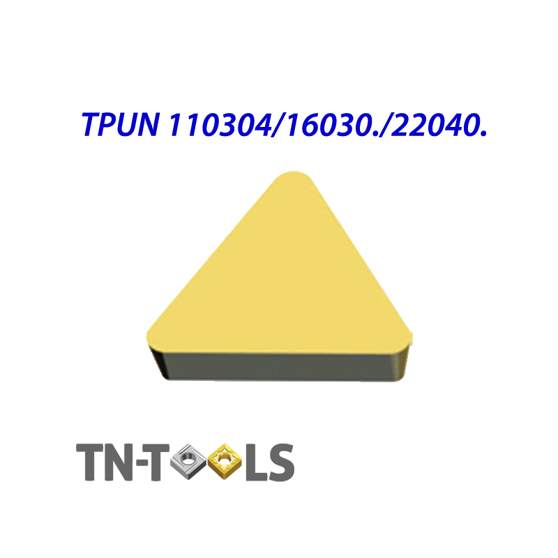 TPUN220404 ZZ1884 Negative Turning Insert for Medium