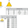 TPUN110304 ZZ1874 Negative Turning Insert for Medium