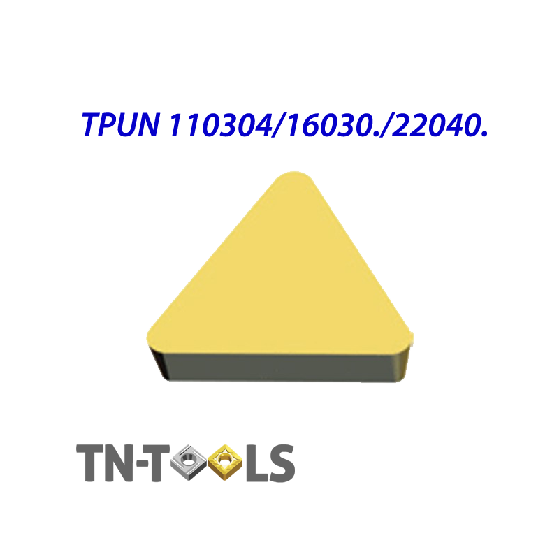 TPUN160308 ZZ1874 Negative Turning Insert for Medium